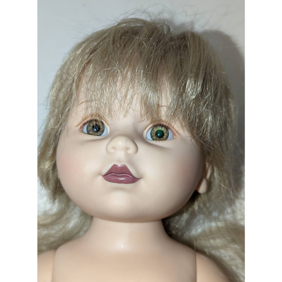 Vintage 1995 Baby So Beautiful Doll Playmates Toys JS & A Blond Hair Rare - Picture 3 of 6